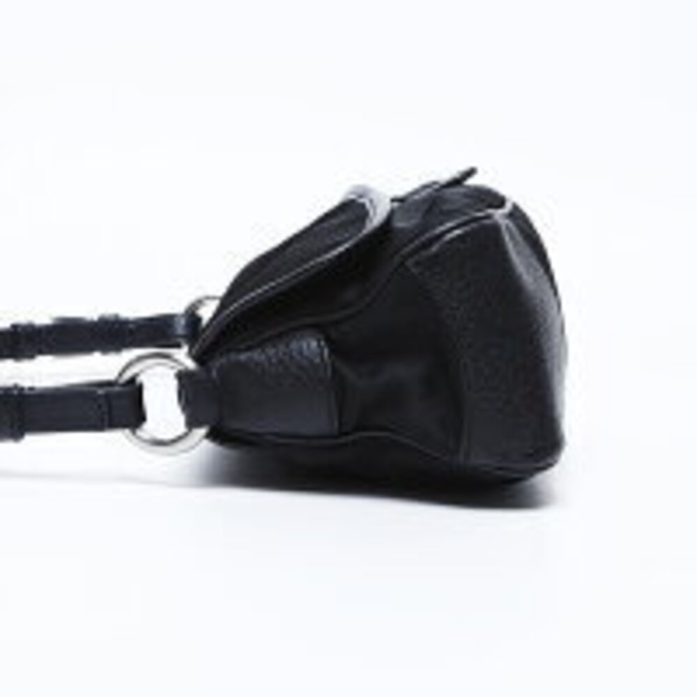 Prada Triangle One Shoulder Hobo Bag Black - Picture 4 of 13